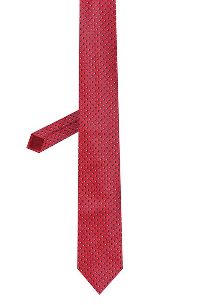 Шелковый галстук BROUBACK красного цвета по цене 6810 руб., арт. TIE 8CM/SS23, фото 3 Шелковый галстук BROUBACK, арт. TIE 8CM/SS23, фото 3