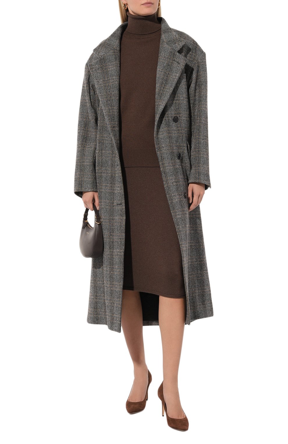 Кашемировая юбка KITON, арт. D547482010220102, фото 2