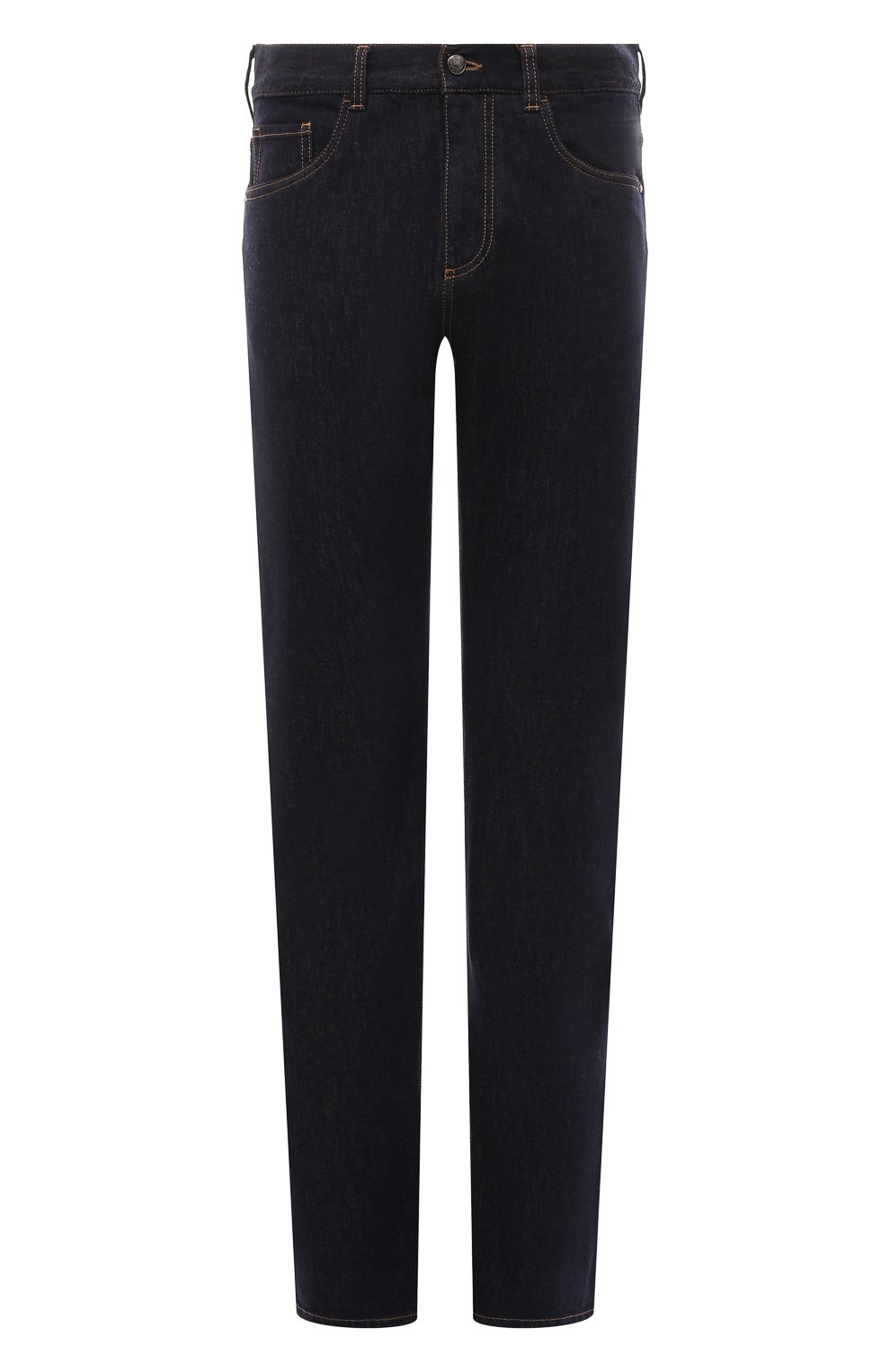 Джинсы CANALI темно-синего цвета по цене 68200 руб., арт. 91719/PD01423, фото 1 Джинсы CANALI, арт. 91719/PD01423, фото 1