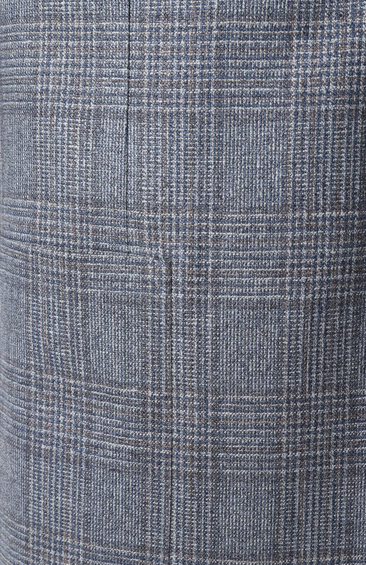 Пиджак из шелка и шерсти Corneliani 25X002-2516215 Синий  25X002-2516215 Фото 8