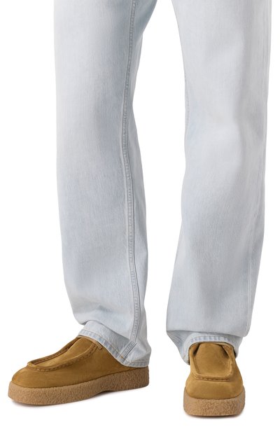 Замшевые ботинки torino BOTTEGA VENETA светло-коричневого цвета по цене 122000 руб., арт. 806448/V4QN0, фото 3 Замшевые ботинки torino BOTTEGA VENETA, арт. 806448/V4QN0, фото 3