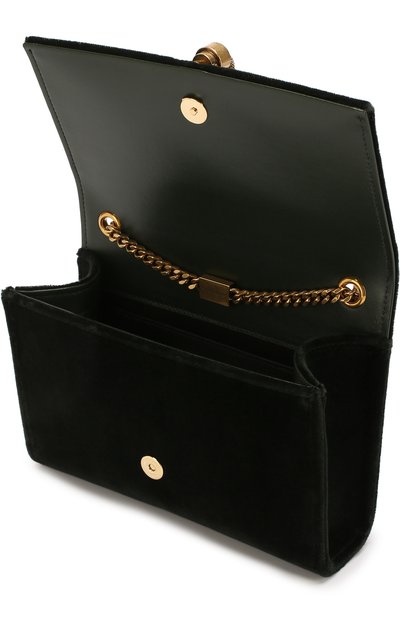 Сумка monogram kate small из бархата SAINT LAURENT, арт. 474366/9P00W, фото 4