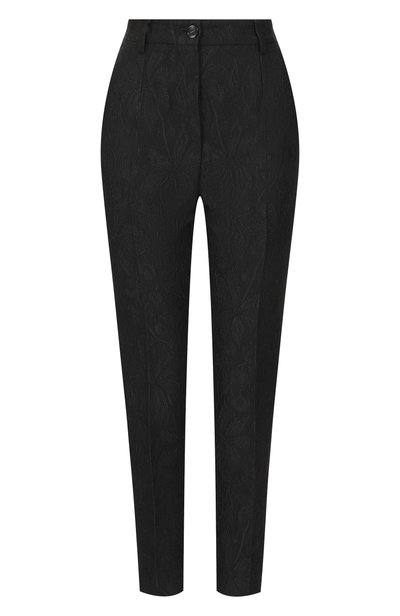 Женские брюки из вискозы и шерсти DOLCE & GABBANA, арт. FTC89T/FJCAN
