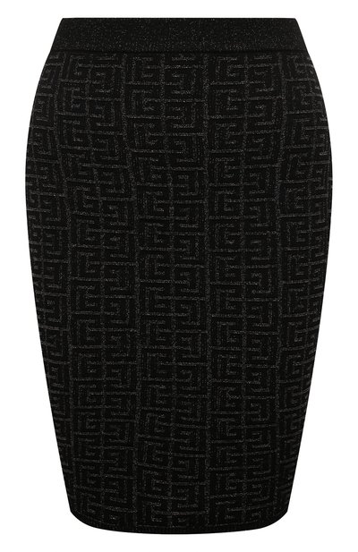 Женская юбка из вискозы BALMAIN, арт. DF1LC056/KG96