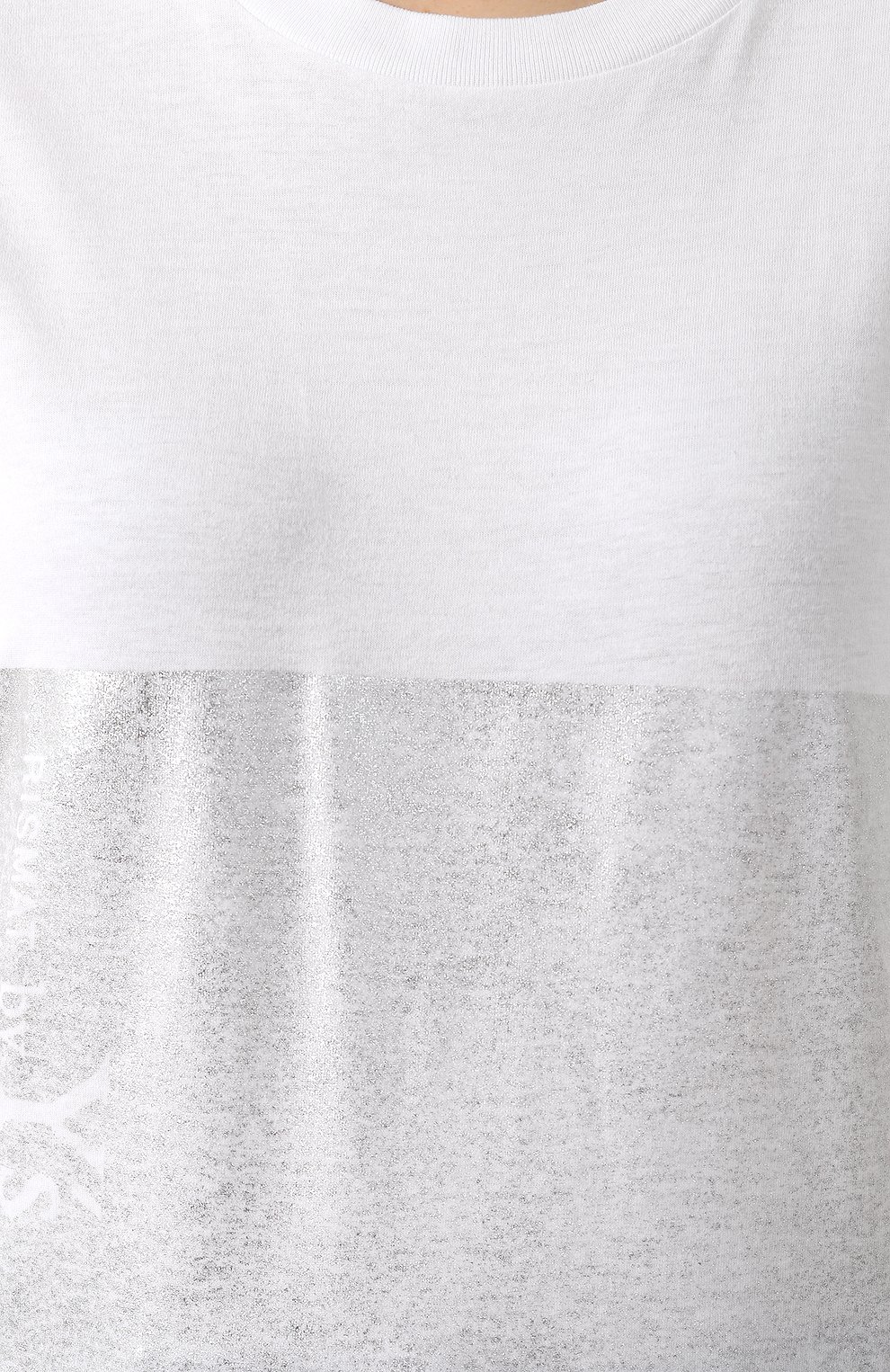 Хлопковая футболка YOHJI YAMAMOTO белого цвета по цене 15850 руб., арт. YZ-K73-049, фото 5 Хлопковая футболка YOHJI YAMAMOTO, арт. YZ-K73-049, фото 5