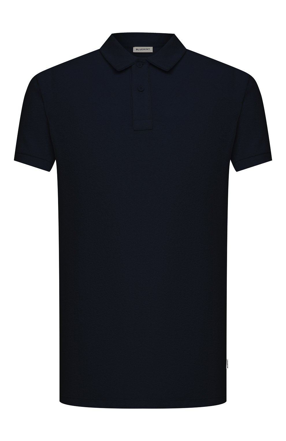 Хлопковое поло BLUEMINT темно-синего цвета по цене 12950 руб., арт. YAM, фото 1 Хлопковое поло BLUEMINT, арт. YAM, фото 1