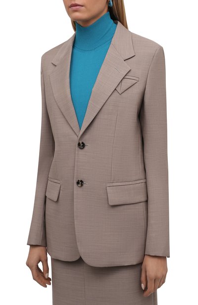 Шерстяной жакет BOTTEGA VENETA, арт. 659384/VKIU0, фото 3