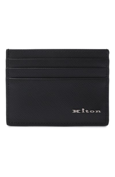 Мужской кожаный футляр для кредитных карт KITON, арт. UPEA010N01269