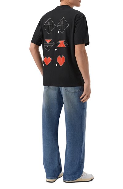 Хлопковая футболка HUGO, арт. 50553429, фото 2