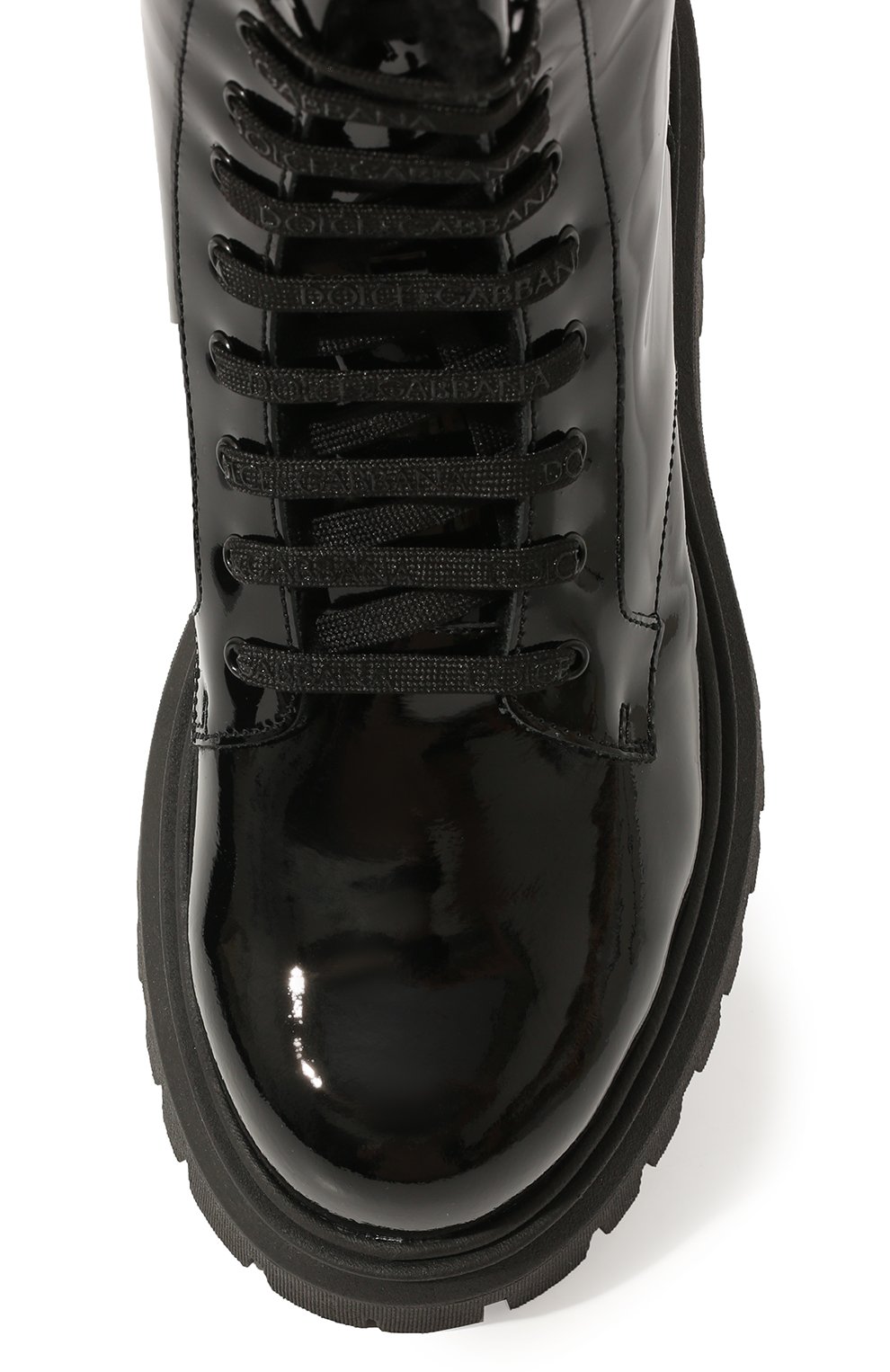 Кожаные ботинки DOLCE & GABBANA, арт. D11109/A3B70/37-39, фото 4