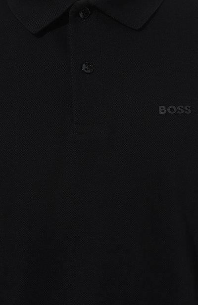 Хлопковое поло BOSS, арт. 50467113, фото 5