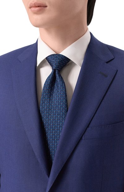 Мужской шелковый галстук BRIONI, арт. 062I00/PD472