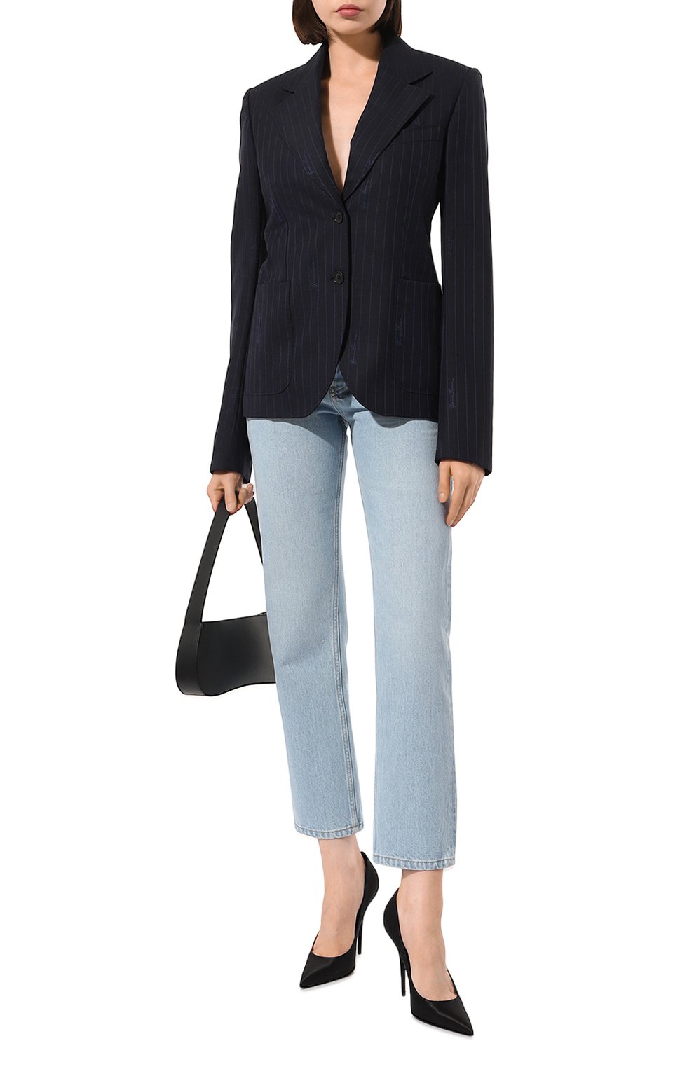 Текстильные туфли instinct 110 SAINT LAURENT, арт. 711264, фото 2