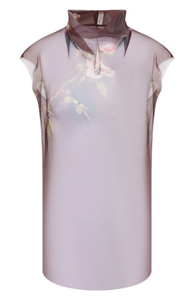 Женский шелковый топ DRIES VAN NOTEN, арт. 192-10739-8136