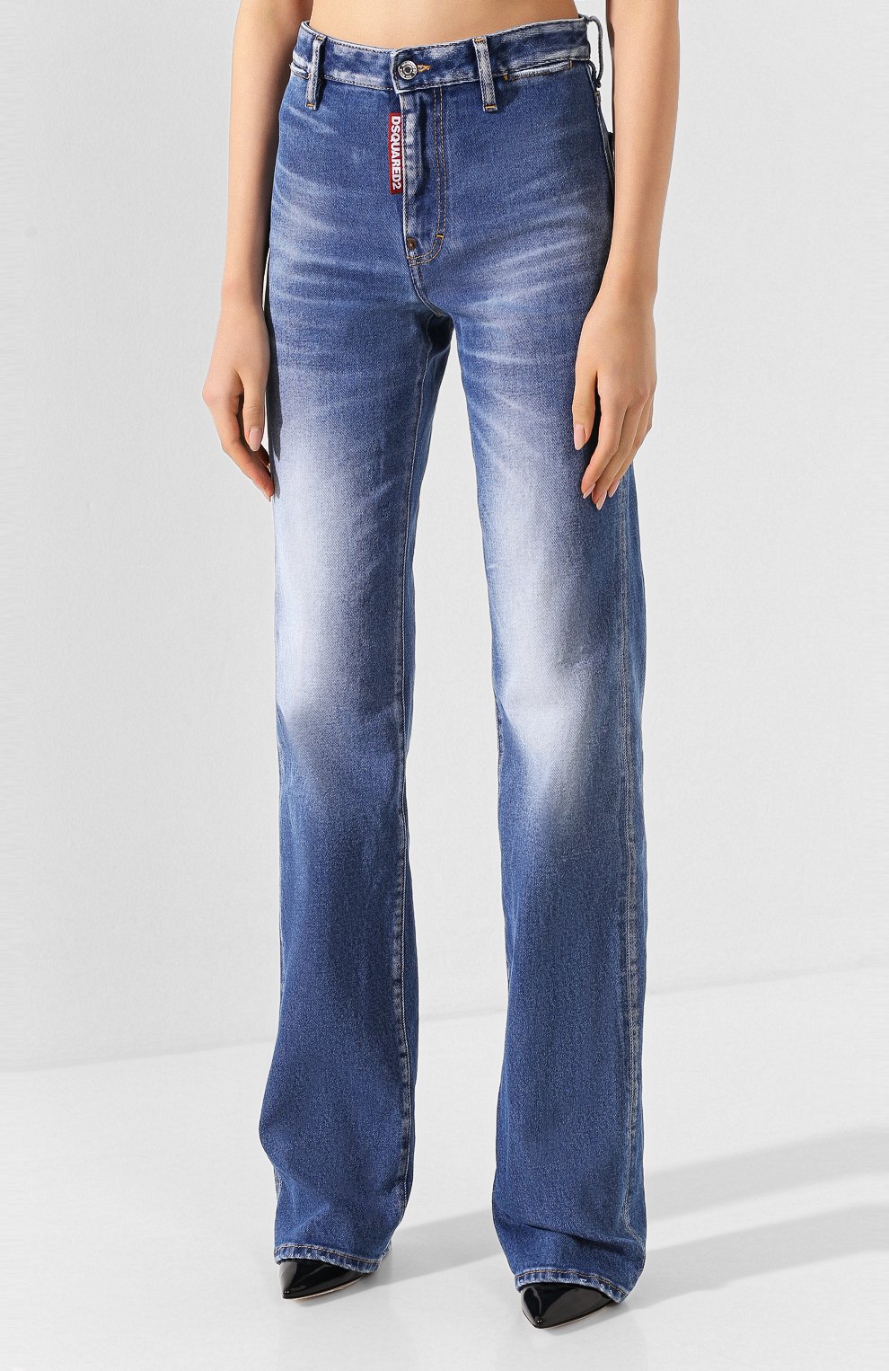 Джинсы DSQUARED2 синего цвета по цене 49950 руб., арт. S75LB0310/S30662, фото 3 Джинсы DSQUARED2, арт. S75LB0310/S30662, фото 3