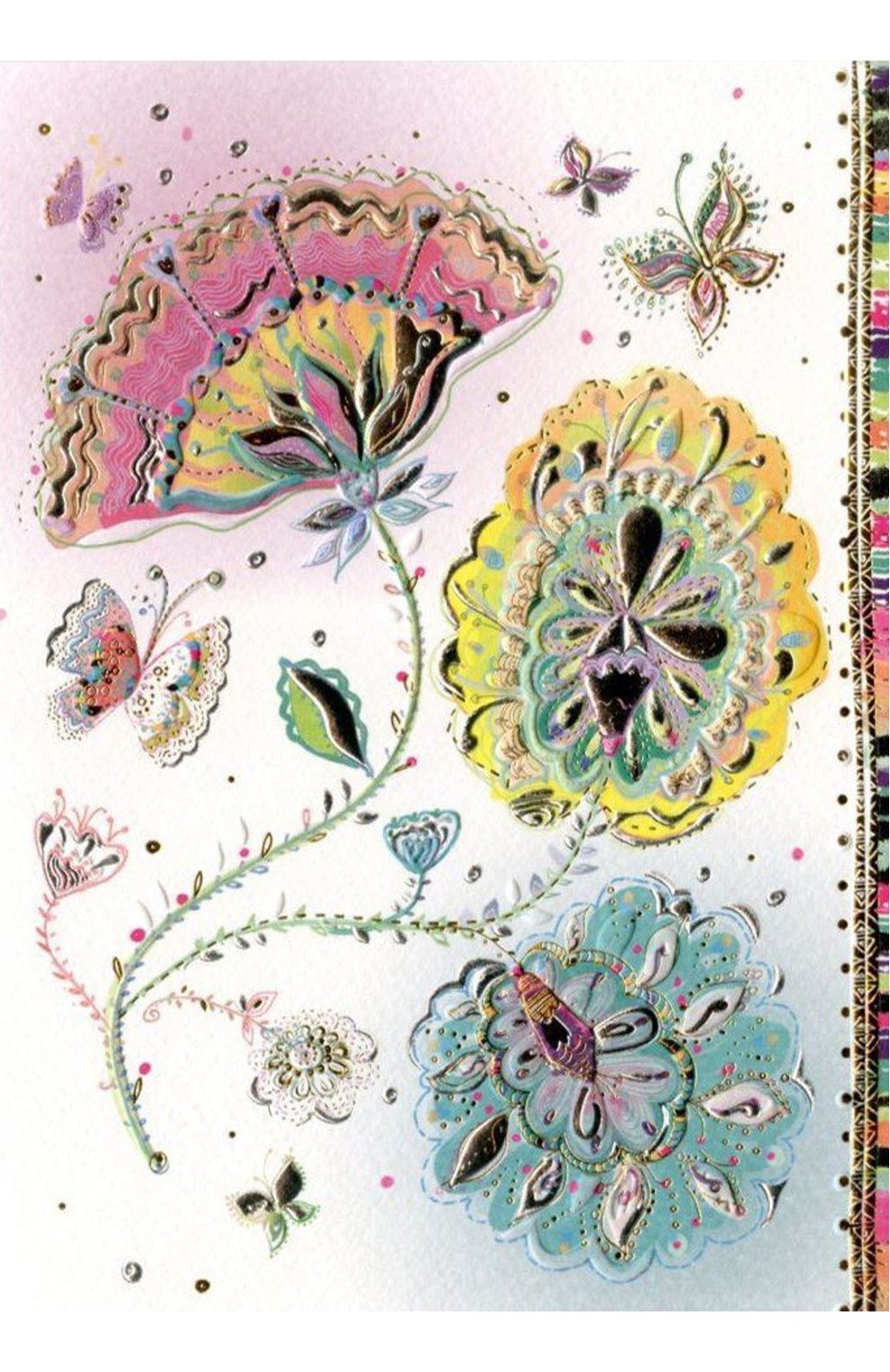 Открытка декоративные листья TURNOWSKY, арт. MO6487W, фото 1