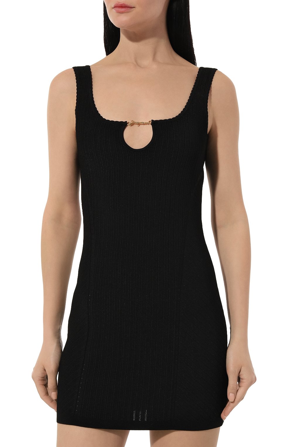 Платье из вискозы JACQUEMUS, арт. 24E241KN3552355, фото 3