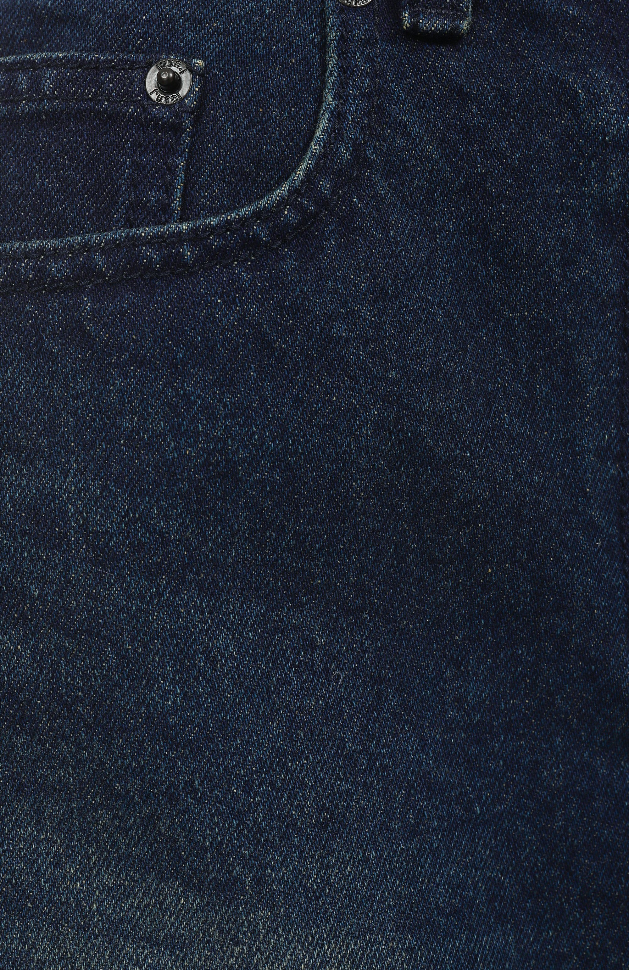 Джинсовая юбка JUUN.J синего цвета по цене 54350 руб., арт. JW5127W02P, фото 6 Джинсовая юбка JUUN.J, арт. JW5127W02P, фото 6