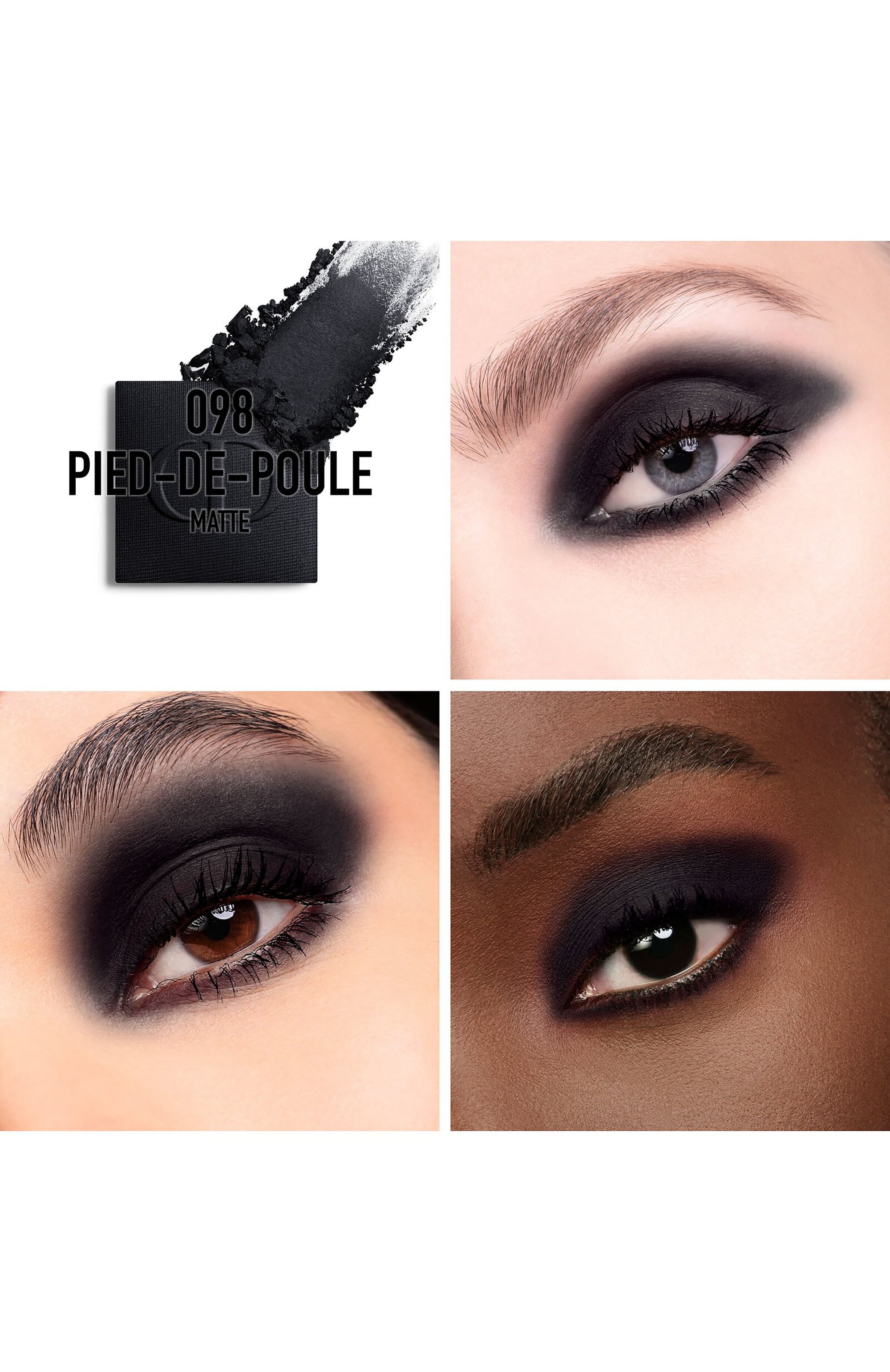 Тени для век diorshow mono couleur matte, оттенок 098 гусиная лапка (2g) DIOR, арт. C042400098, фото 3