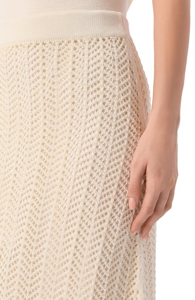 Хлопковая юбка JIL SANDER, арт. J02MA0368/J15477, фото 5