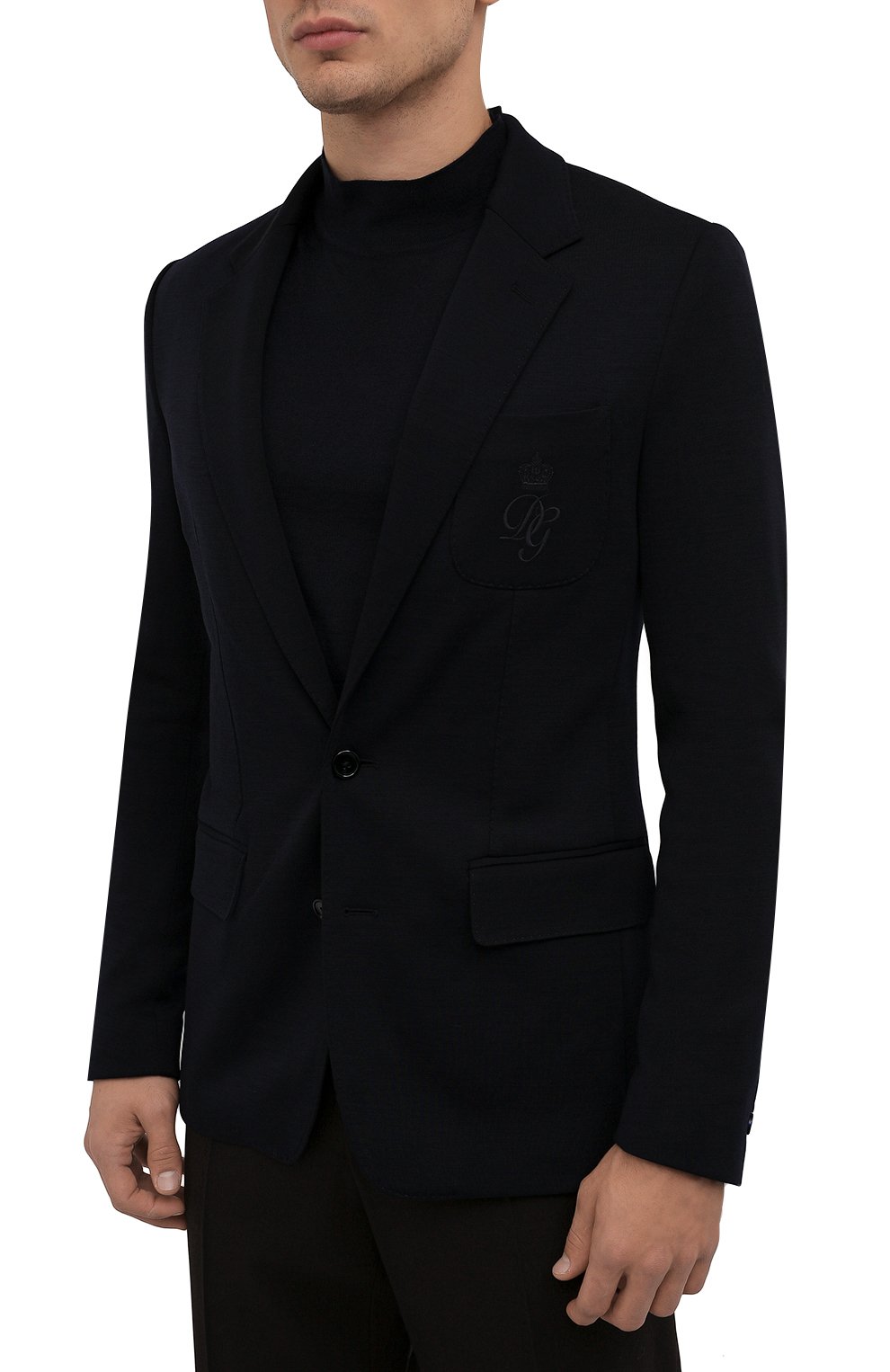 Шерстяной пиджак DOLCE & GABBANA, арт. G2NF4Z/GEH80, фото 3