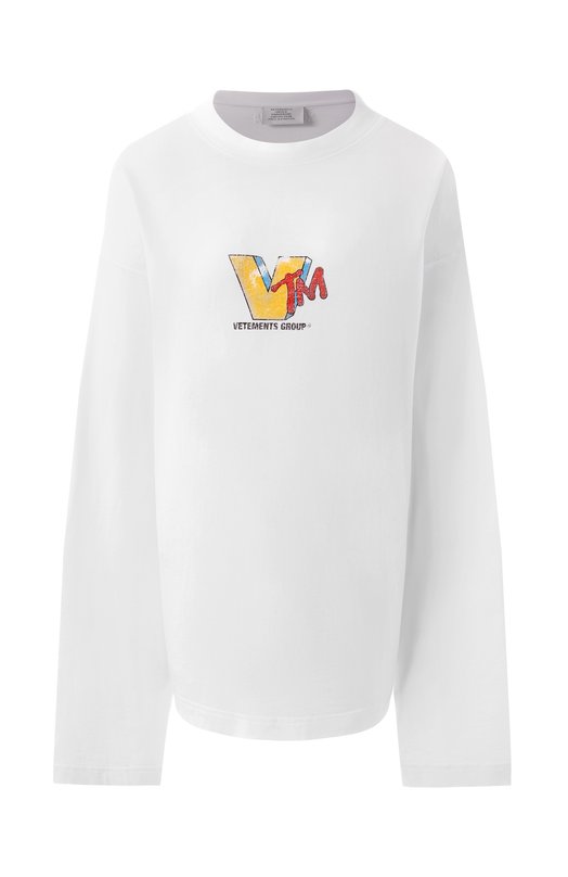 фото Хлопковый лонгслив vetements