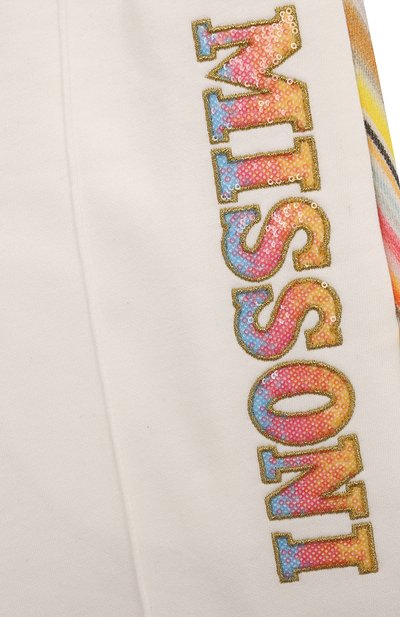 Хлопковые брюки MISSONI разноцветного цвета по цене 22850 руб., арт. MV6A70/F0188/6-10, фото 3 Хлопковые брюки MISSONI, арт. MV6A70/F0188/6-10, фото 3