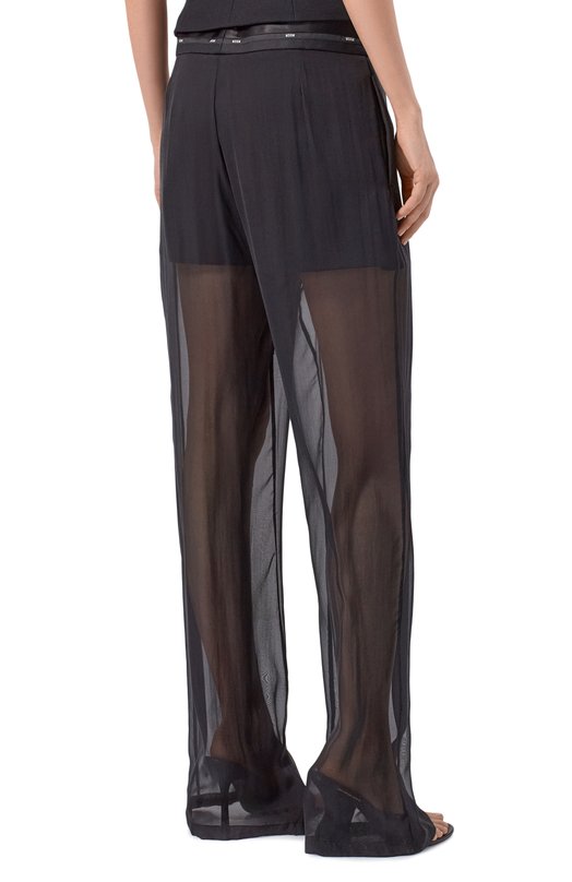 Брюки MSGM 3942MDP03Y/257808 Чёрный  3942MDP03Y/257808 Фото 4