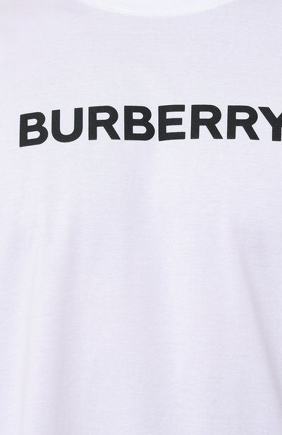 Хлопкова я футболка BURBERRY, арт. 8055309A1464, фото 5