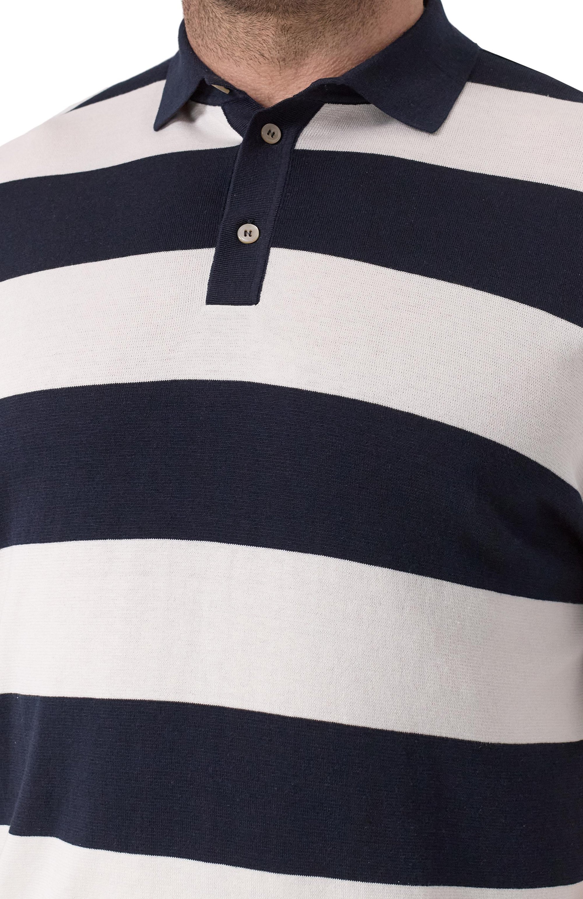 Поло из шелка и хлопка PAUL&SHARK, арт. 25411618, фото 5