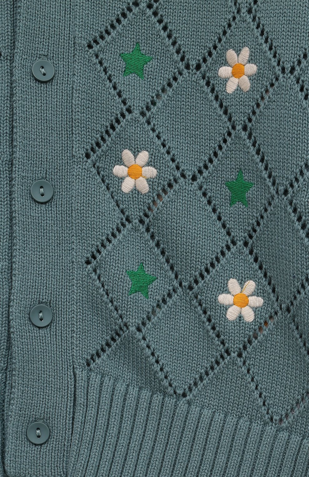 Кардиган из хлопка и шерсти TINYCOTTONS, арт. AW24-255, фото 3