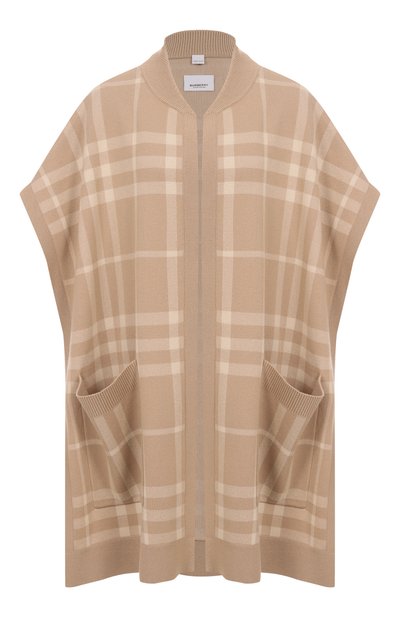 Женская кейп из шерсти и кашемира BURBERRY, арт. 8066697 A8704