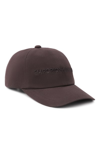 Мужская хлопковая бейсболка EMPORIO ARMANI, арт. EM001319/AF14032