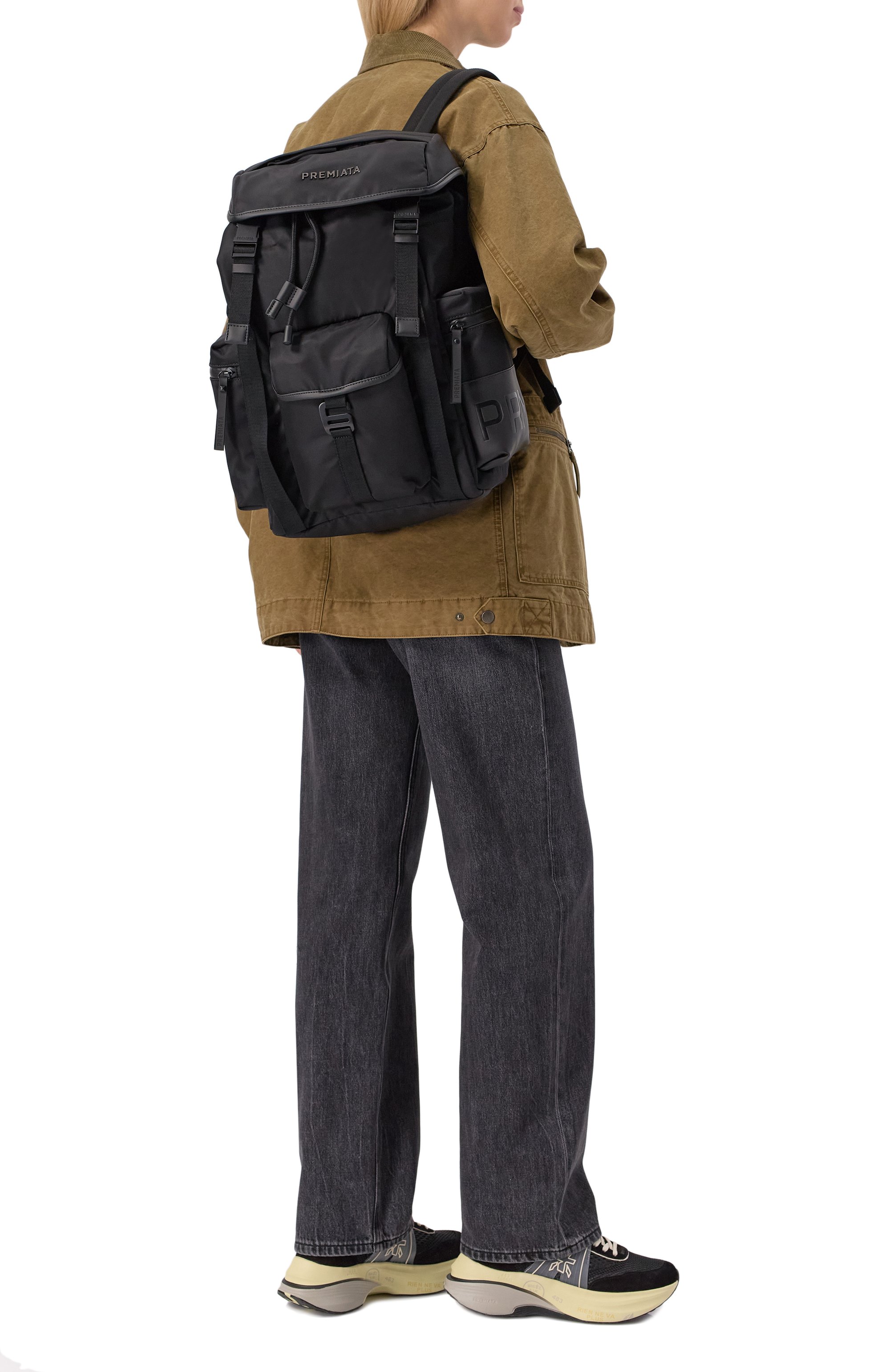 Рюкзак booker PREMIATA черного цвета по цене 39900 руб., арт. B00KER/VAR 2103, фото 7 Рюкзак booker PREMIATA, арт. B00KER/VAR 2103, фото 7