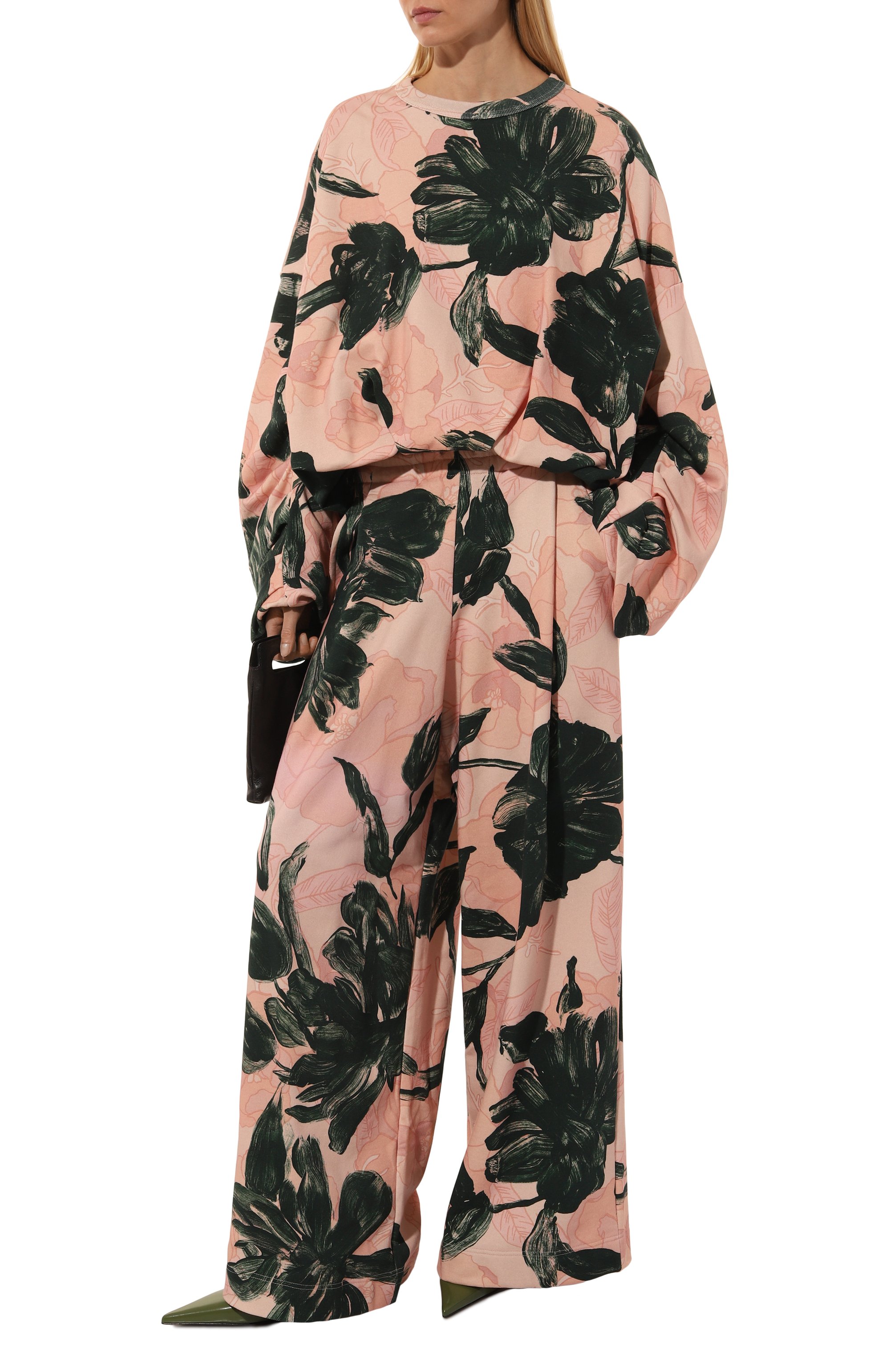 Хлопковые брюки DRIES VAN NOTEN, арт. 242-011163-9608, фото 2