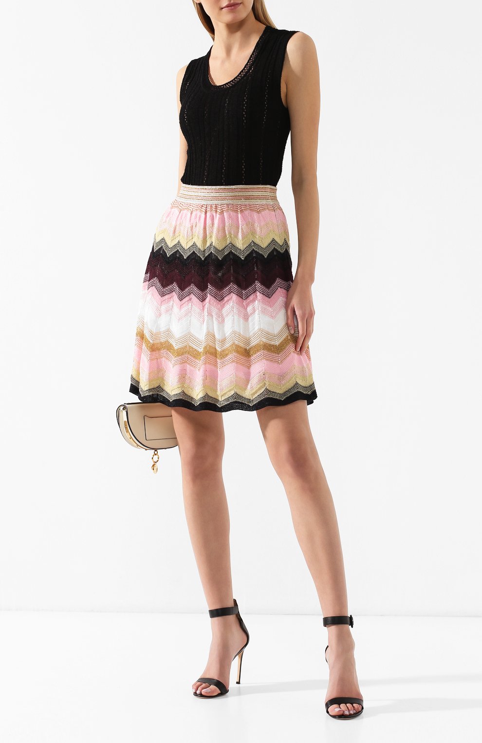 Топ из смеси вискозы и шерсти M MISSONI, арт. 2DJ00020/2K0003, фото 2