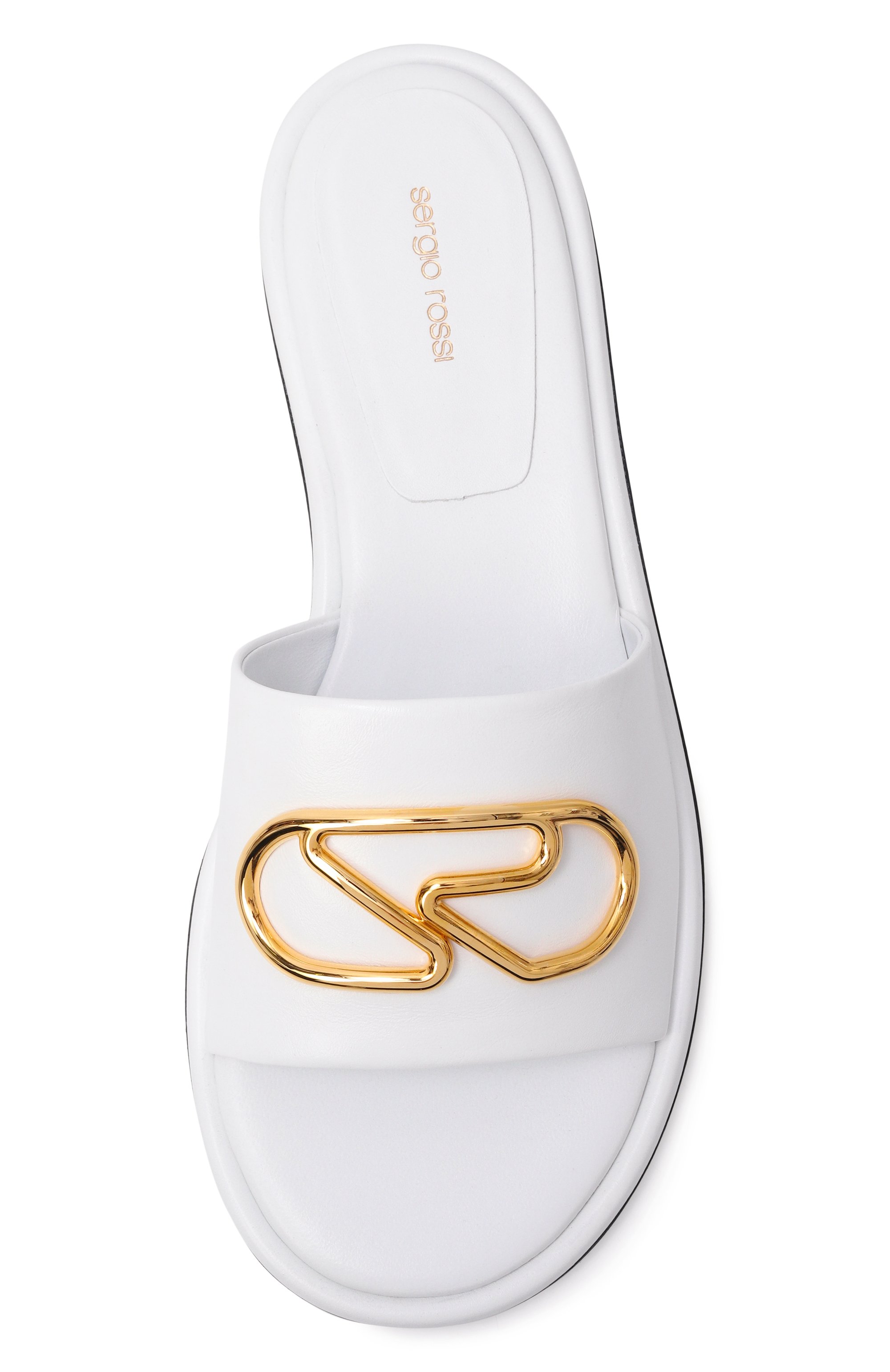 Кожаные шлепанцы surge SERGIO ROSSI, арт. B11380/MMVN13, фото 6