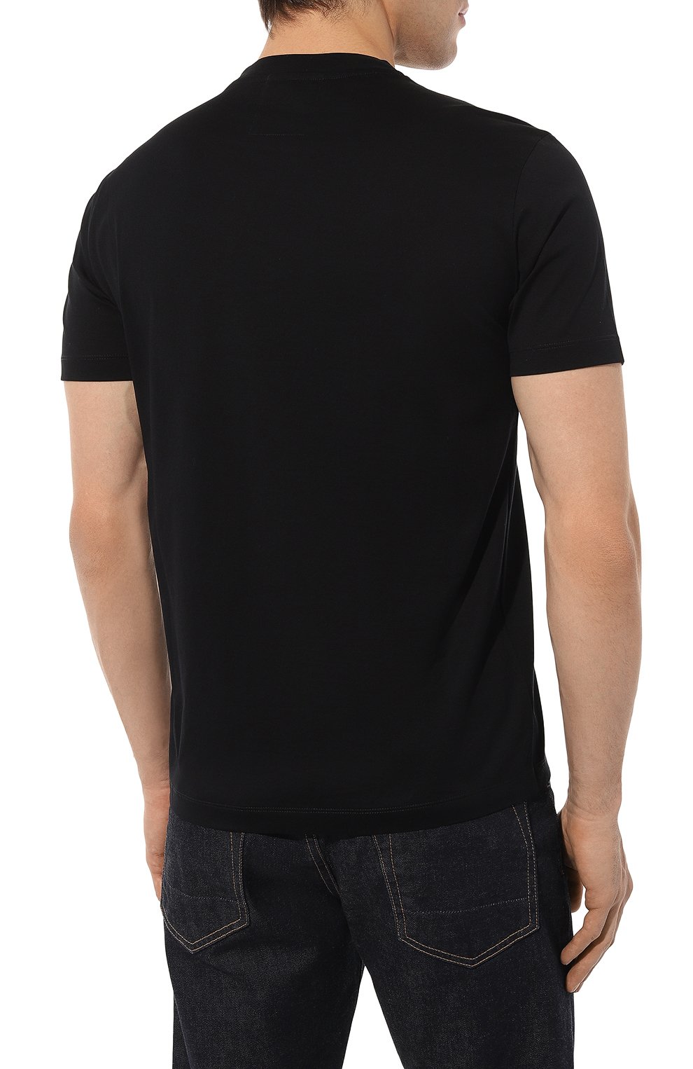 Хлопковая футболка EMPORIO ARMANI, арт. 8N1TD2/1JGYZ, фото 4