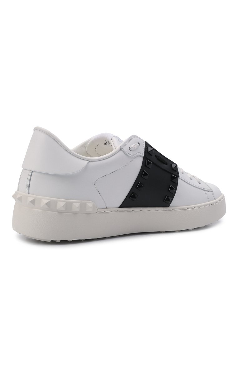Кожаные кеды rockstud untitled VALENTINO, арт. XW0S0A01/LTU, фото 1