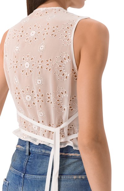 Жилет из вискозы ANN DEMEULEMEESTER, арт. B0012742/FA558, фото 5