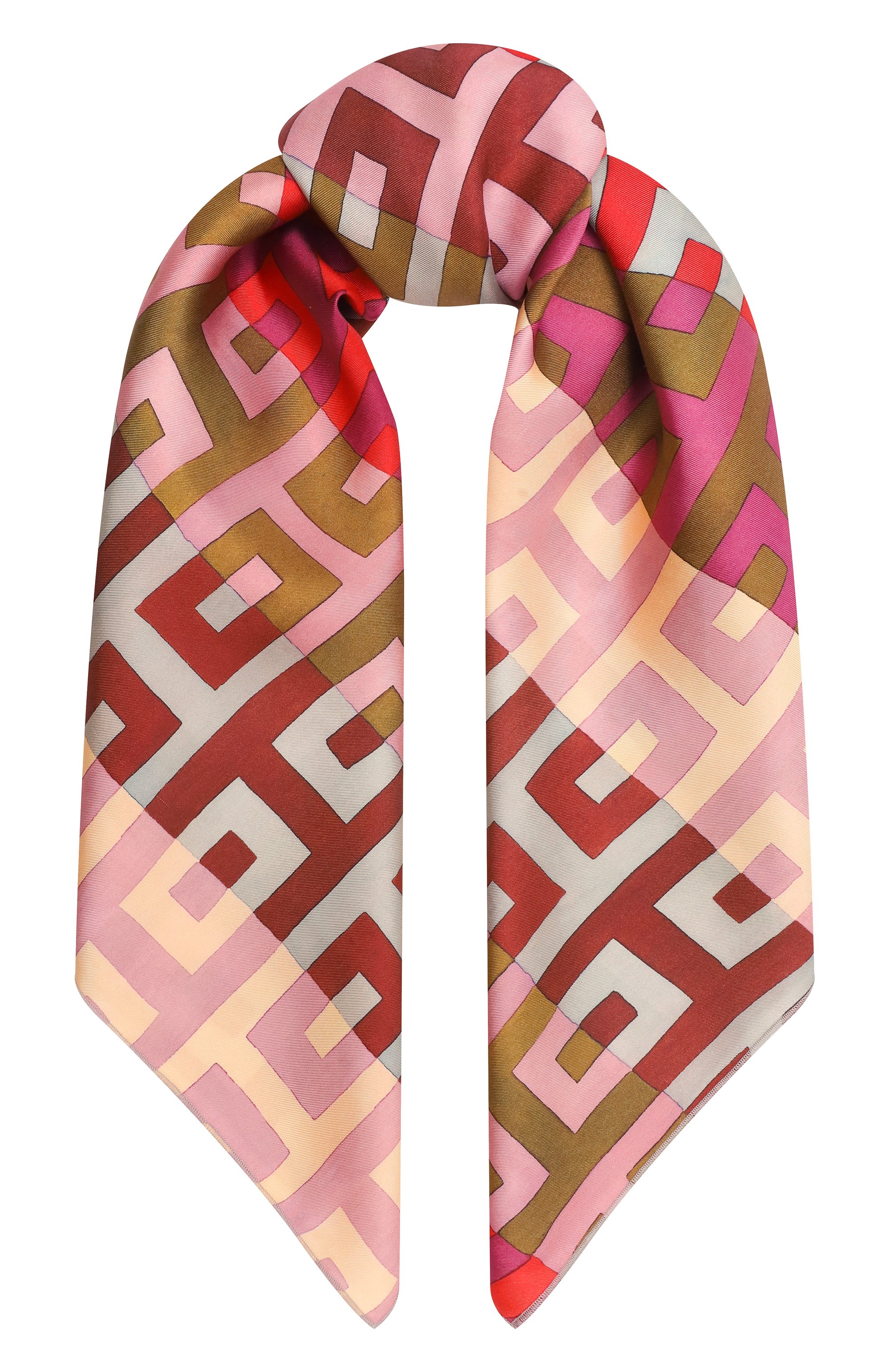 Шелковый платок LORENA ANTONIAZZI, арт. P2565SP15A/4886, фото 1