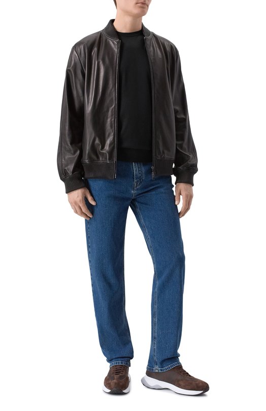 Джемпер из кашемира и шерсти Stefano Ricci W505506G10/W26150 Чёрный  W505506G10/W26150 Фото 2