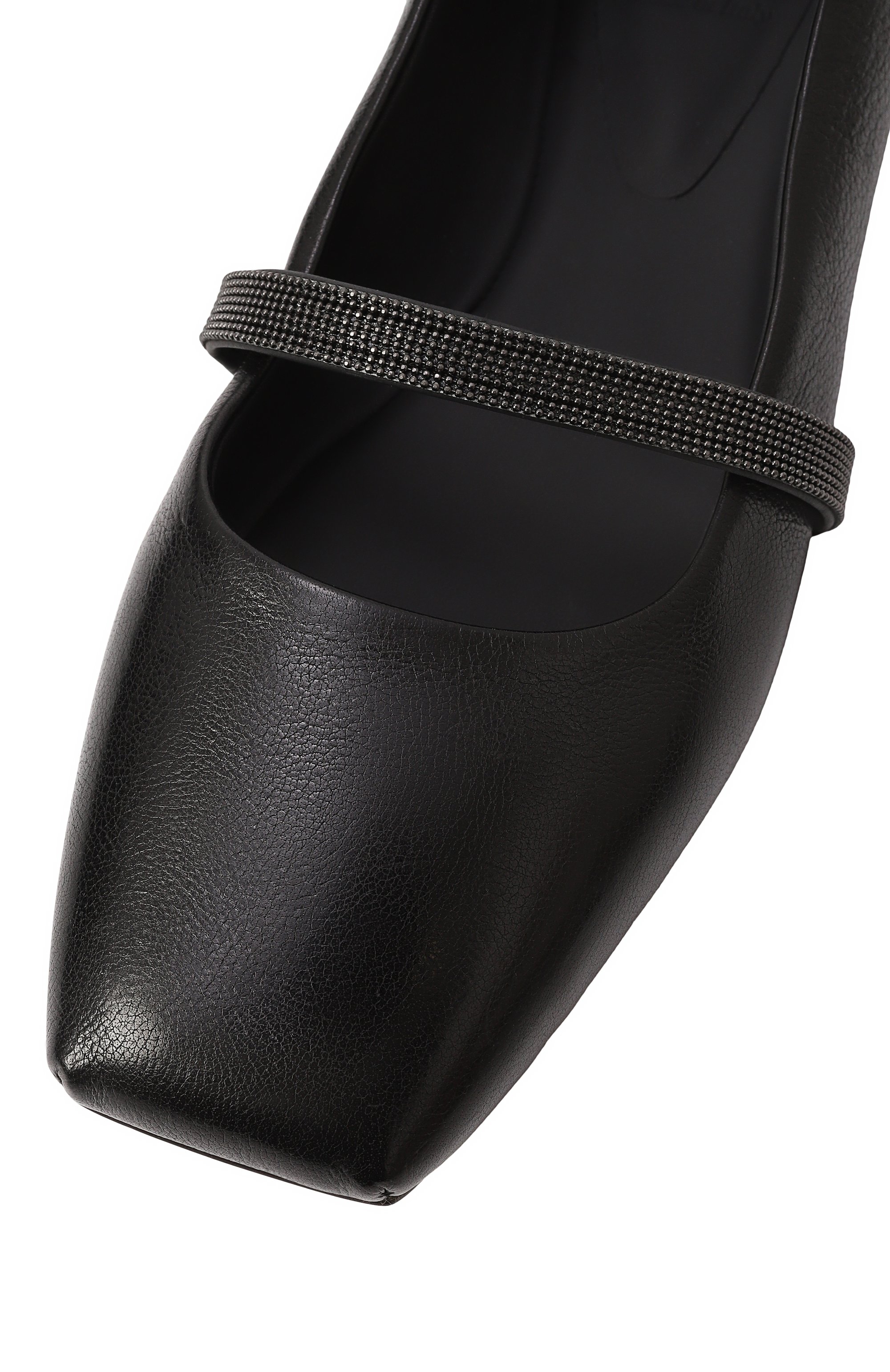 Кожаные балетки BRUNELLO CUCINELLI, арт. MZ0RC2807, фото 7