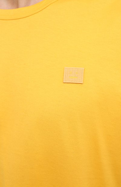 Хлопковая футболка ACNE STUDIOS, арт. 25E173/M, фото 5