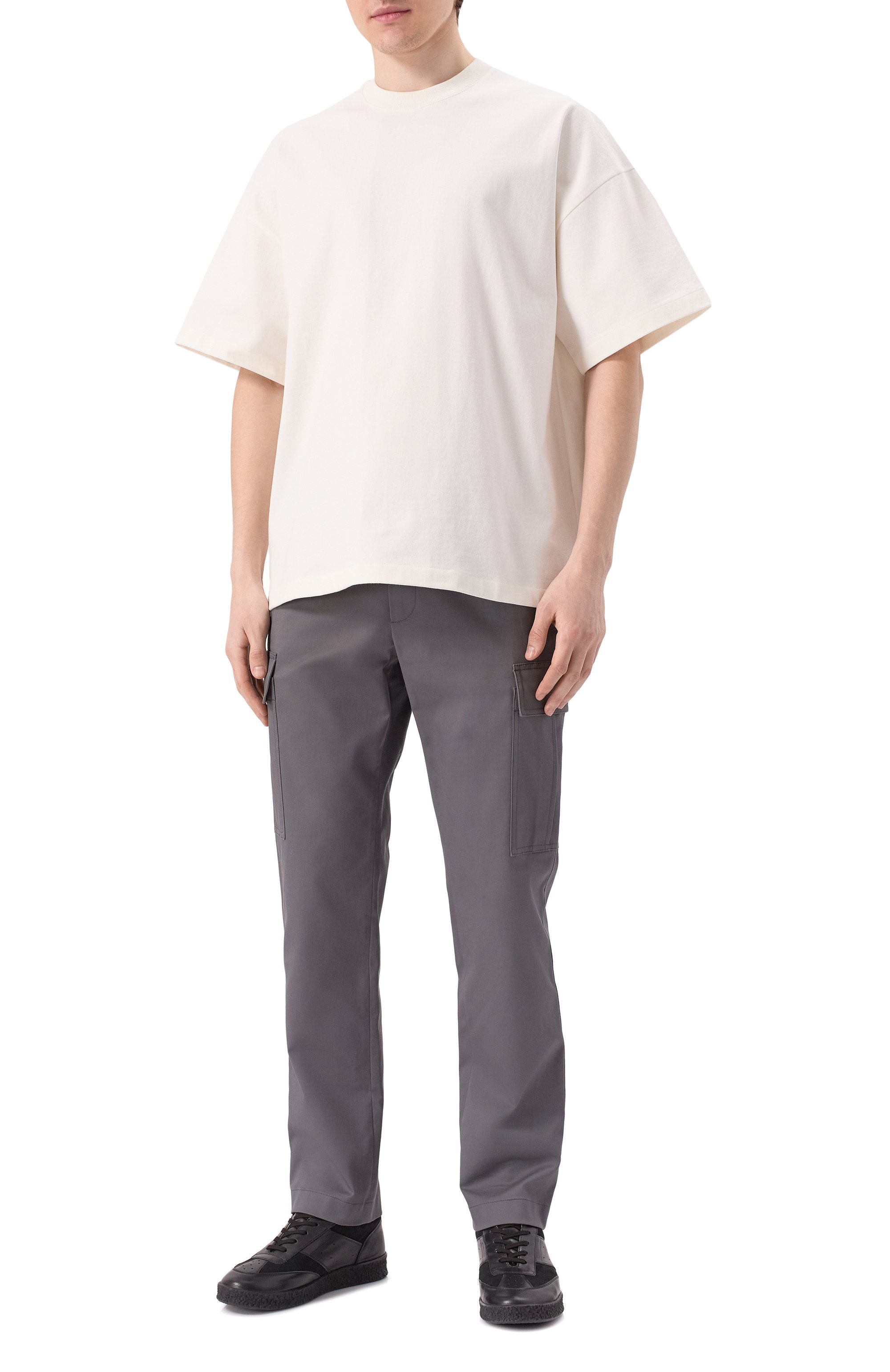 Хлопковые брюки-карго DOLCE & GABBANA, арт. GP0Y1T/FUFL3, фото 2