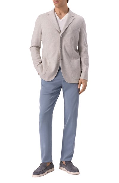 Пиджак из шерсти и хлопка STEFANO RICCI, арт. MDJ1200281/4718, фото 3