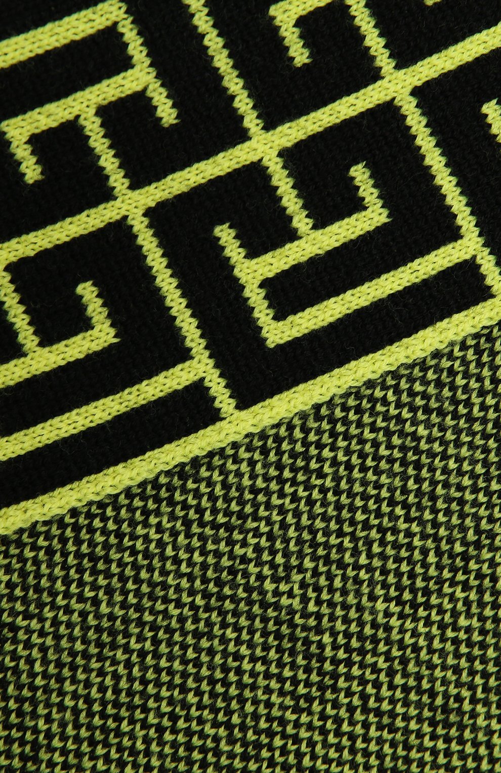 Шерстяной шарф balmain x rossignol BALMAIN, арт. WH2XG010/K054, фото 3