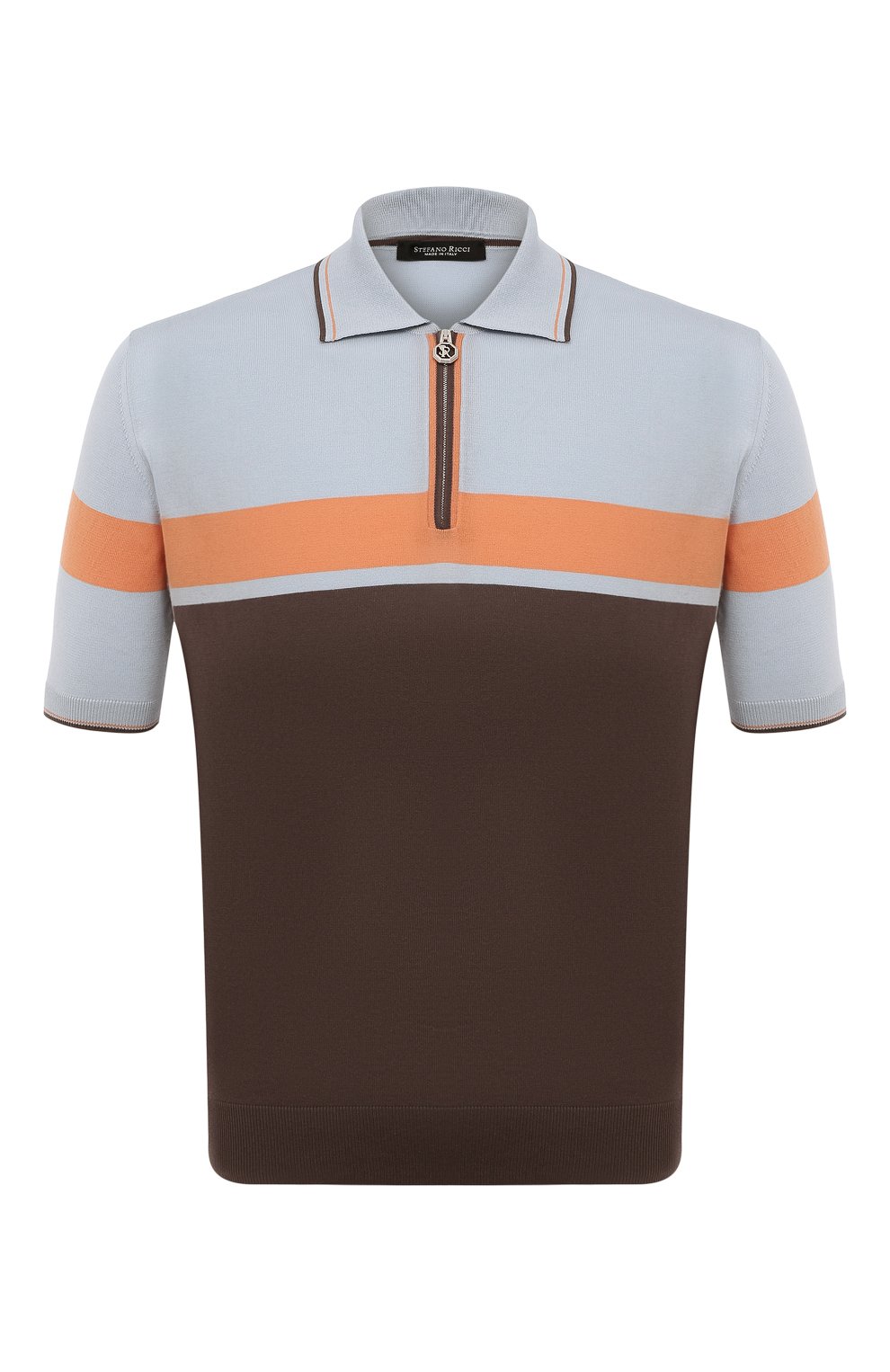 Хлопковое поло STEFANO RICCI, арт. K313037P31/F23248, фото 1