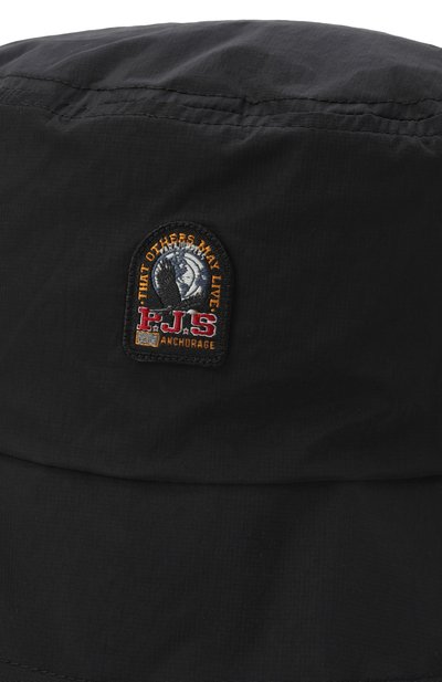 Панама PARAJUMPERS черного цвета по цене 10450 руб., арт. PABUHA30, фото 4 Панама PARAJUMPERS, арт. PABUHA30, фото 4