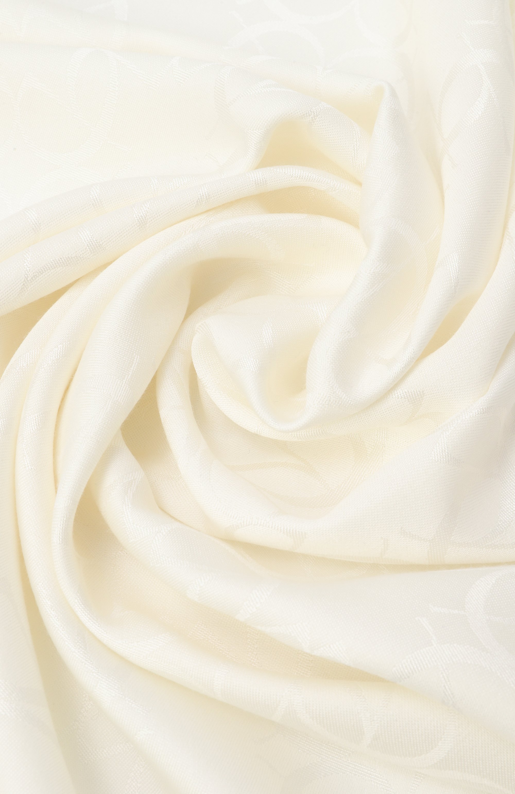 Палантин из шелка и шерсти ELIE SAAB кремового цвета по цене 53200 руб., арт. SE7018J5971, фото 3 Палантин из шелка и шерсти ELIE SAAB, арт. SE7018J5971, фото 3